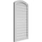 Ekena Millwork Arch Top Surface Mount PVC Gable Vent: Non-Functional, w/2"W x 1-1/2"P Brickmould Frame, 22"W x 38"H GVPAR22X3802SN - alternate 3